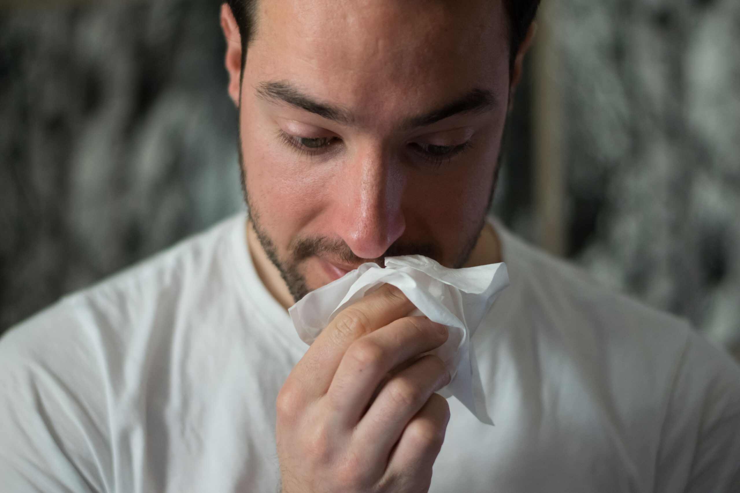 man-blowing-nose-photography-by-brittany-colette