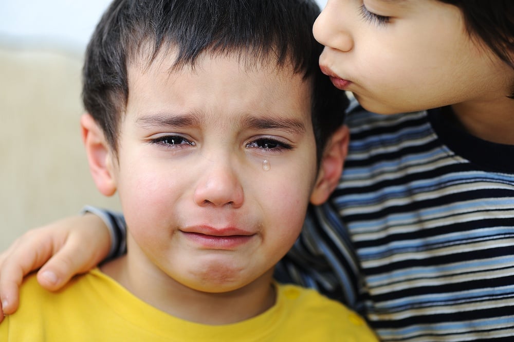 Keeping kids calm during vaccinations.