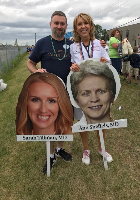 Voyage Healthcare staff at Maple Grove Days 2018.