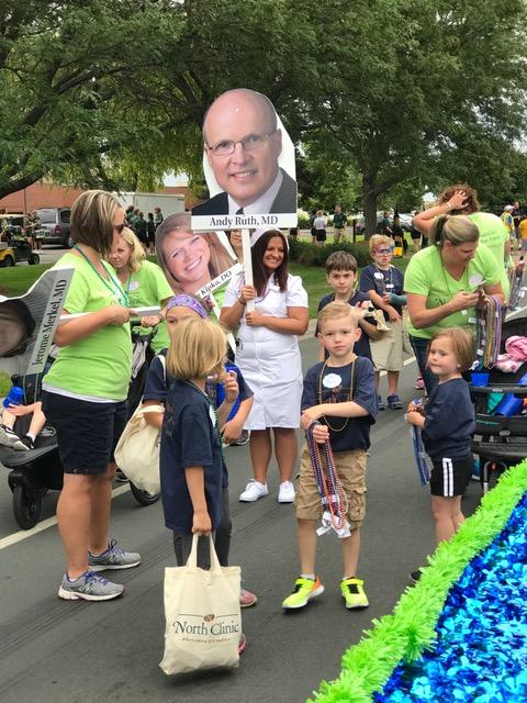 Community engagement at Maple Grove Days 2018.